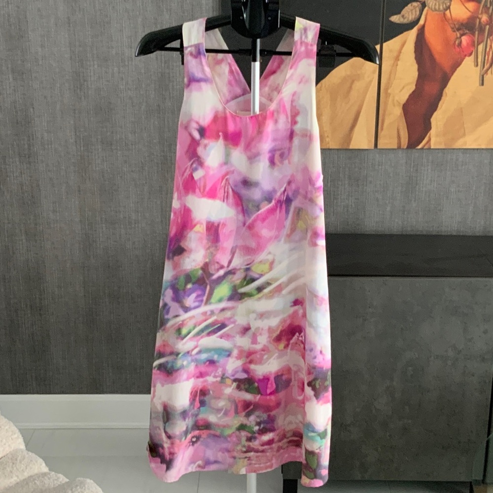 Cynthia Rowley silk floral mini dress  - 4